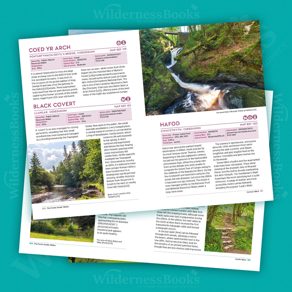 The Forest Guide: Wales. Copses, Woods and Forests of Wales