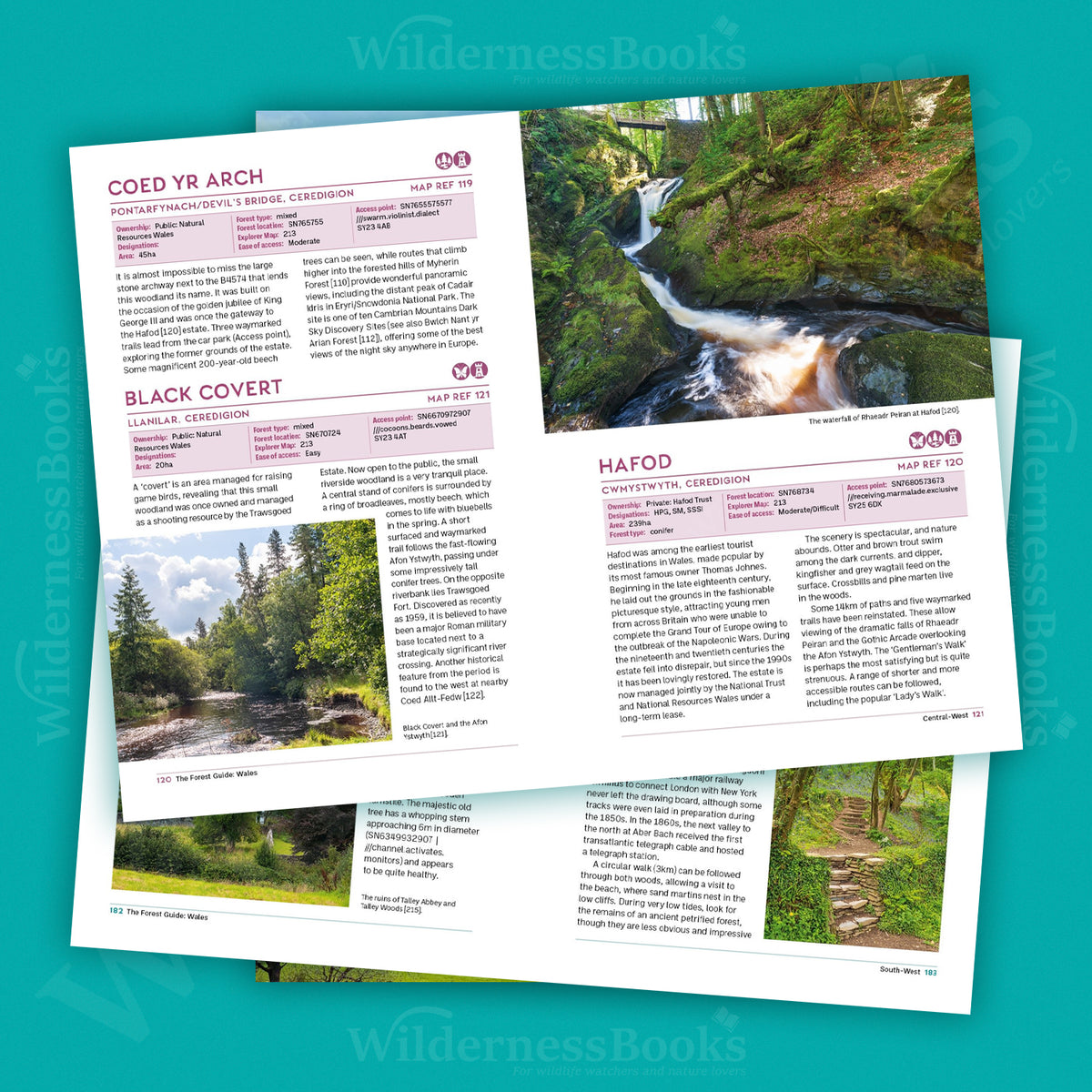 The Forest Guide: Wales. Copses, Woods and Forests of Wales